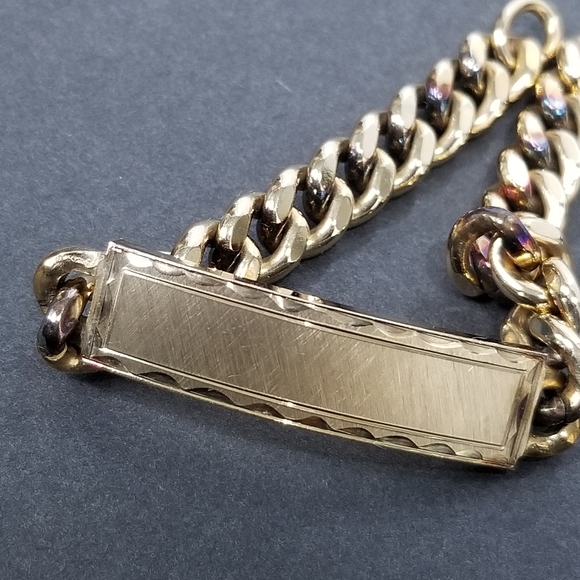 Elco 12k Gold Filled Chunky Bracelet - Picture 9 of 14